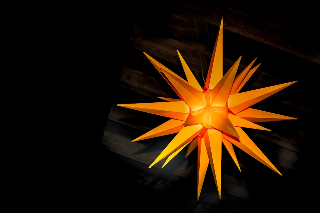 Photo star pendant light